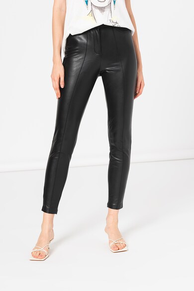 Vila Monah műbőr crop leggings női