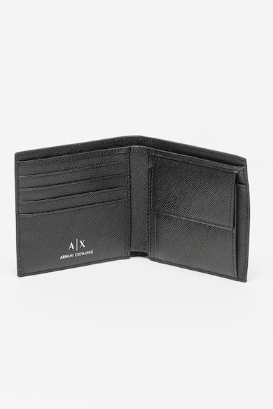 ARMANI EXCHANGE Кожен портфейл с прегъване и лого Мъже