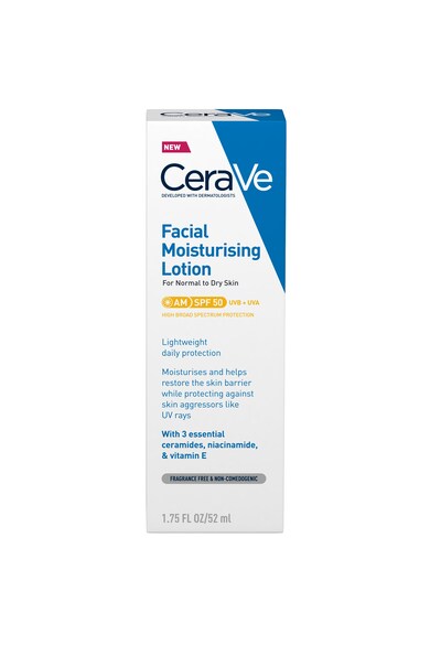 CeraVe Crema hidratanta de fata  ten normal-uscat, 52 ml Femei