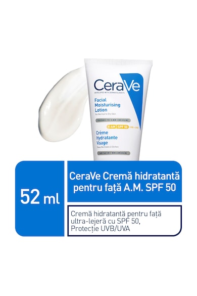 CeraVe Crema hidratanta de fata  ten normal-uscat, 52 ml Femei
