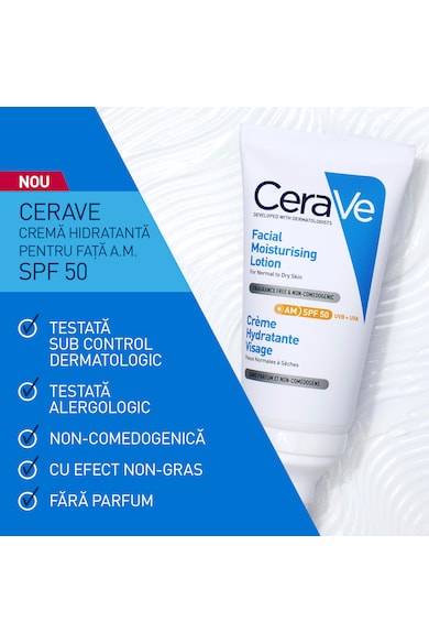 CeraVe Crema hidratanta de fata  ten normal-uscat, 52 ml Femei