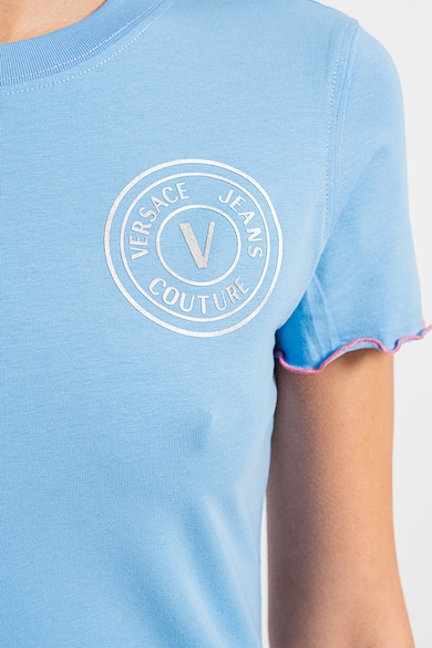 Versace Jeans Couture Вталена тениска с лого Жени