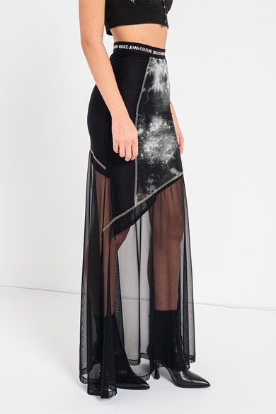 Versace Jeans Couture Fusta maxi cu talie inalta Space Couture Femei