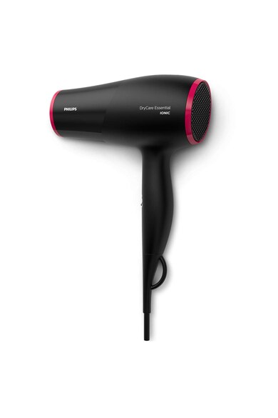 Philips Uscator de par  Dry Care BHD029/00, 1600 W, 3 Trepte temperatura, 2 viteze, Ionic, Setare ThermoProtect, Negru Femei