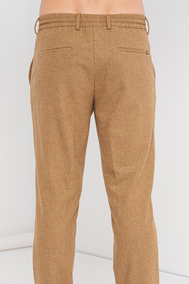 BOSS Спортен панталон с вълна със скосени джобове Мъже