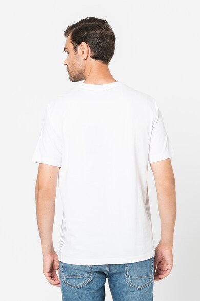 BOSS Tape kerek nyakú póló kontrasztos oldalcsíkokkal férfi