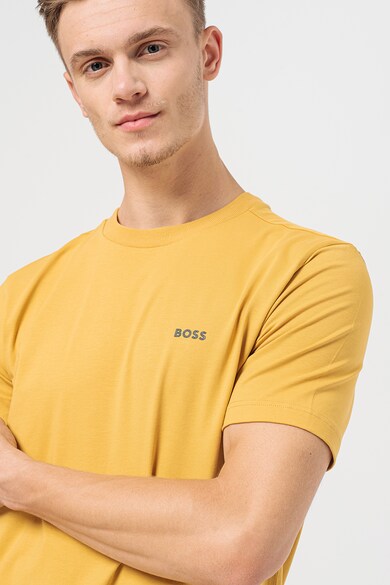 BOSS Тениска с памук и лого Мъже