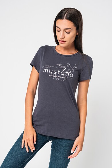 Mustang Tricou slim fit de bumbac Alexia Femei