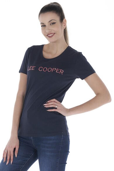 Lee Cooper Тениска с овално деколте и лого Жени