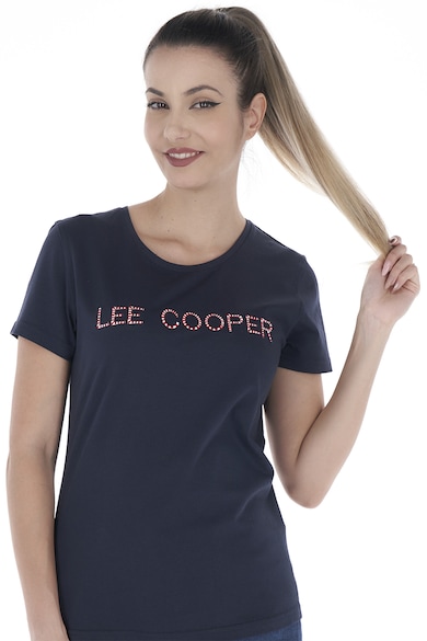 Lee Cooper Тениска с овално деколте и лого Жени