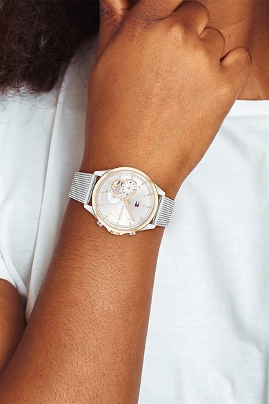 Tommy Hilfiger Мултифункционален часовник с двуцветен дизайн Жени