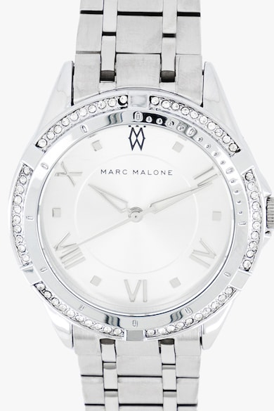 Marc Malone Часовник с верижка от неръждаема стомана Жени