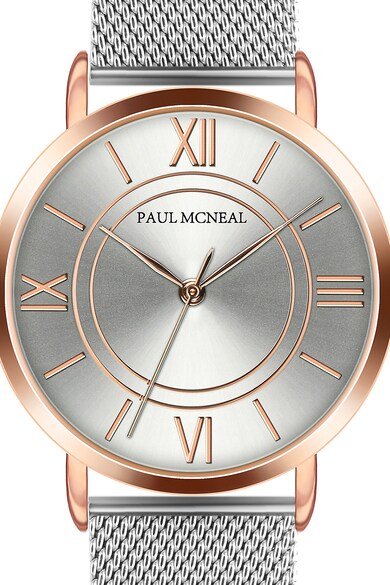 Paul McNeal Часовник с мрежеста верижка от неръждаема стомана Жени