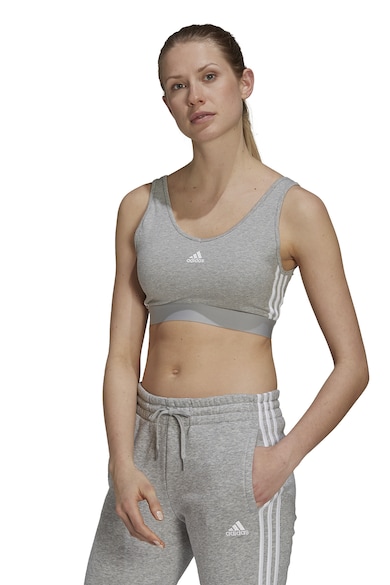 Bustiera cu bureti detasabili Essentials - Gri