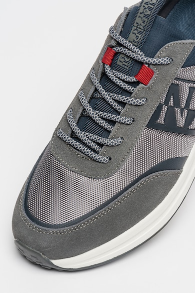Napapijri Мрежести спортни обувки Slate с велур Мъже
