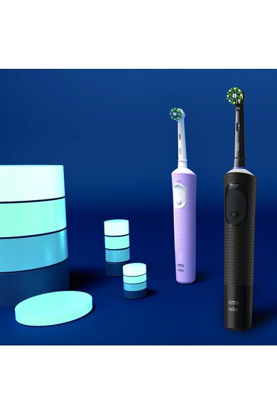 Oral-B Periuta de dinti electrica  Vitality Pro, Curatare 2D, 3 programe, 1 Incarcator, 1 Capat Femei