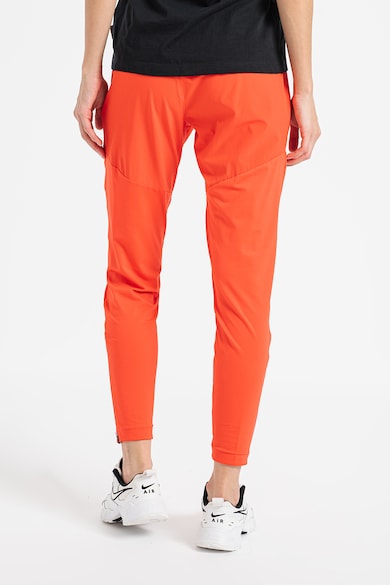 Nike Pantaloni cu tehnologie Dri-FIT si slituri cu fermoar pe glezne, pentru alergare Essential Femei