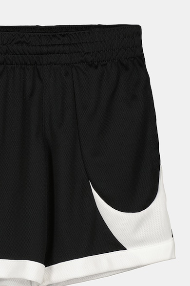 Nike Pantaloni scurti cu talie elastica si tehnologie Dri-Fit pentru baschet Baieti