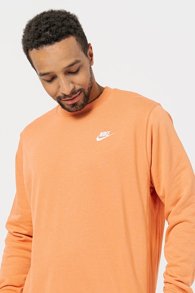 Nike Sportswear Club kényelmes fazonú hímzett logós felső férfi