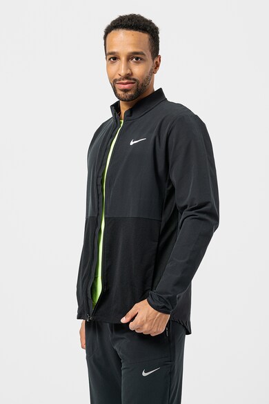 Nike Суитшърт за тенис Court Advantage с цип и странични джобове Мъже