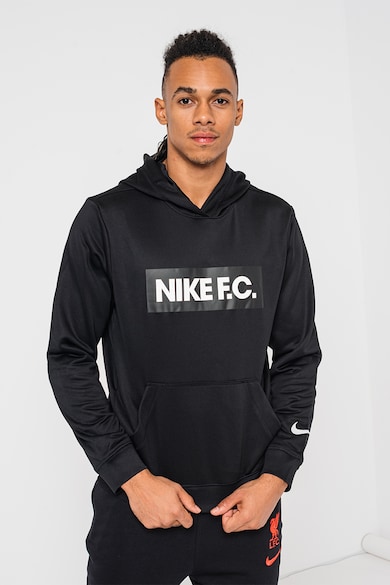 Nike Nike F.C. Dri-Fit kapucnis sportpulóver gumis logómintával férfi