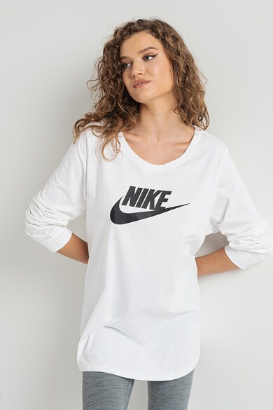 Înşelăciune Sofisticat accident vascular cerebral  Bluza cu logo Plus Size Essential Nike (DC0637-100) | Fashion Days