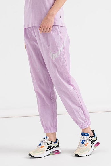 Nike Pantaloni sport cu snururi si logo Essential Femei
