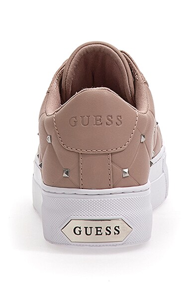 GUESS Pantofi sport de piele ecologica cu model matlasat si tinte Femei