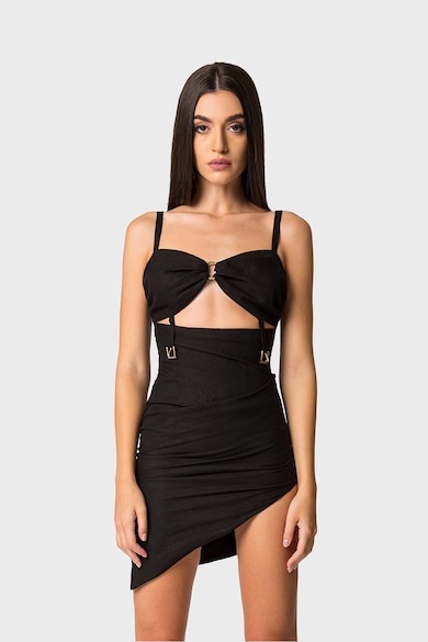 Divalo Rochie asimetrica cu decupaj frontal Femei