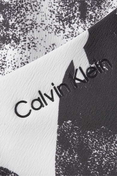 CALVIN KLEIN V-nyakú mintás ujjatlan felső női