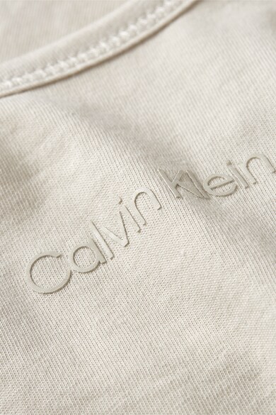 CALVIN KLEIN Топ с органичен памук с лого Жени