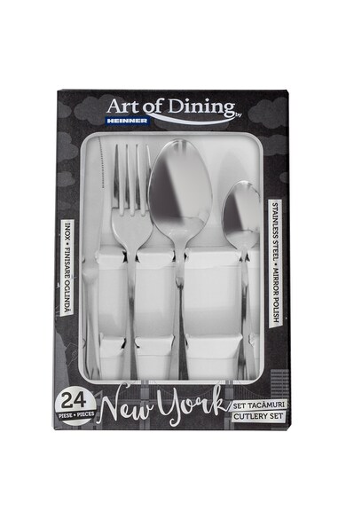 Art of dining by HEINNER Комплект прибори Art of Dining Heinner New York, 24 части Мъже