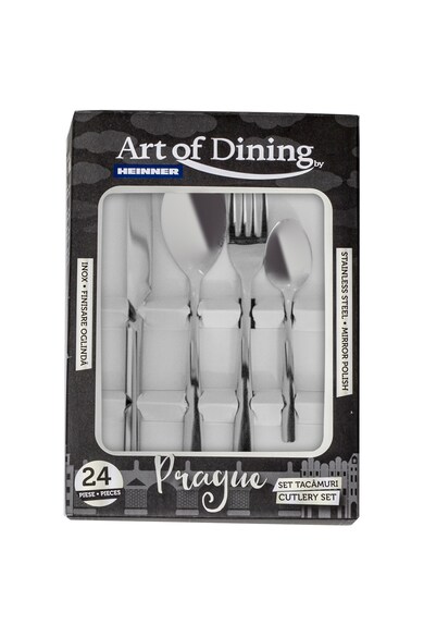 Art of dining by HEINNER Комплект прибори Art of Dining Heinner Prague, 24 части Жени