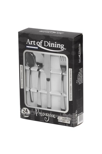 Art of dining by HEINNER Комплект прибори Art of Dining Heinner Prague, 24 части Мъже