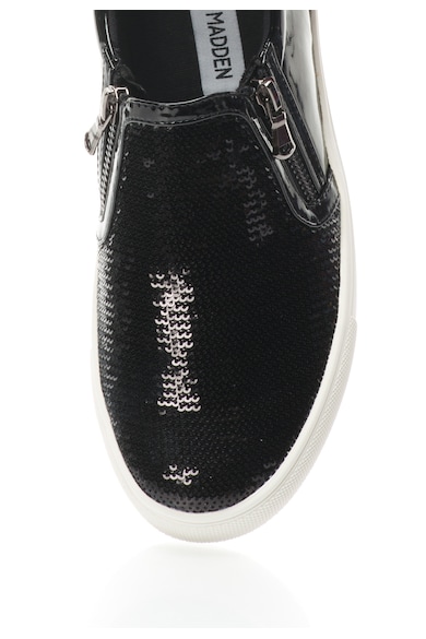 Steve Madden Pantofi slip-on negri cu strasuri Paddock Femei