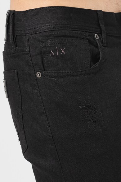 ARMANI EXCHANGE Blugi cu detalii cu aspect deteriorat Barbati