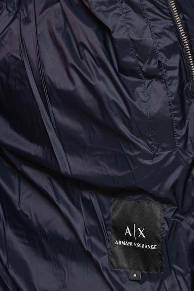 ARMANI EXCHANGE Капитонирано пухено зимно яке с дълъг дизайн Мъже