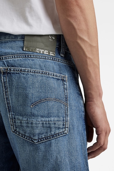 G-Star RAW Прави дънки от органичен памук със захабен ефект Мъже