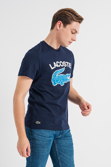 Lacoste Памучна тениска с лого Мъже