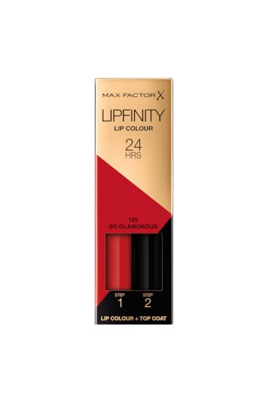 Max Factor Дълготрайно червило  Lipfinity Lip Colour 24H, 125 So Glamorous, 4,2 гр Жени