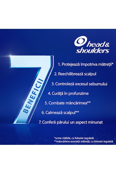 Head&Shoulders Промо пакет: 2 х Шампоан Head & Shoulders 7-in-1, Против косопад и със силно противопърхотно действие, 2 х 270 мл Жени