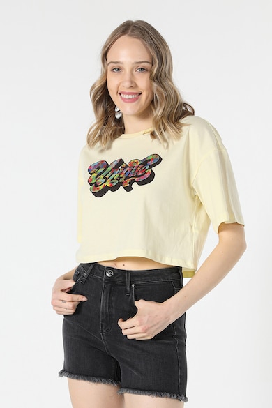COLIN'S Къса тениска с надпис Жени