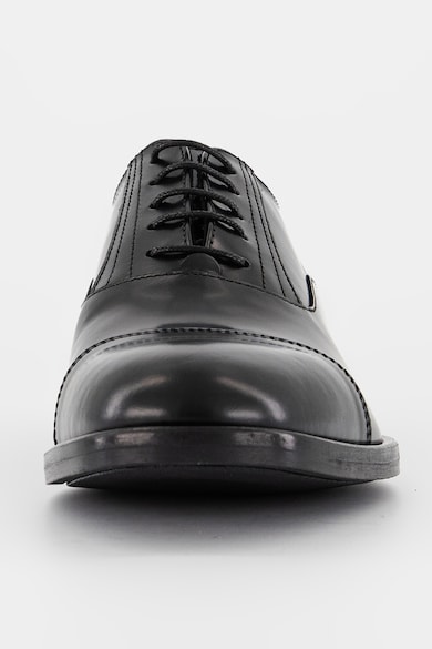 Karl Lagerfeld Derby bőrcipő logós részlettel férfi