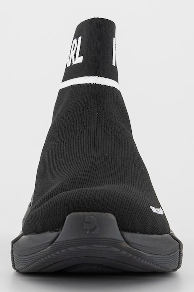 Karl Lagerfeld Kötött bebújós sneaker kontrasztos logóval férfi