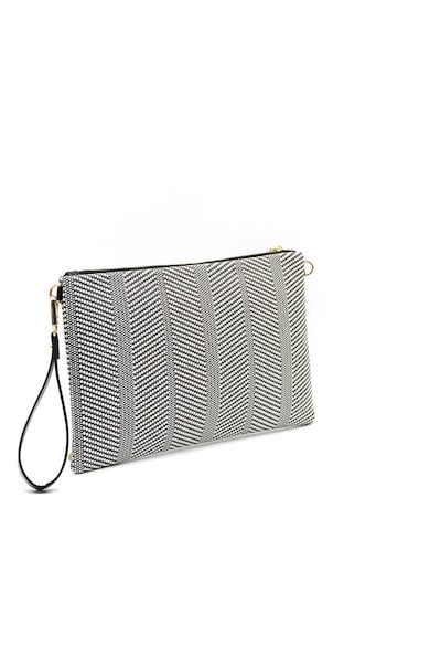 Silver&Polo Чанта със сплетен дизайн и каишка за китката Жени