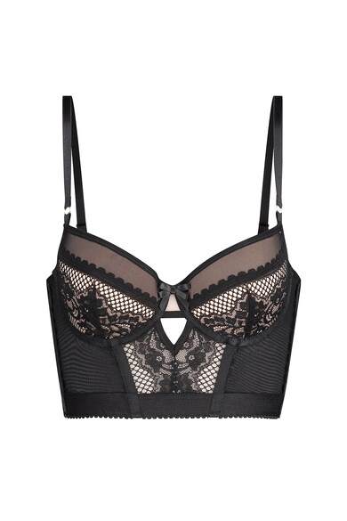 Hunkemoller Sutien longline de dantela Malika Femei