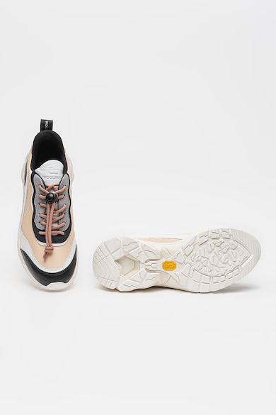 Woolrich Кожени спортни обувки с полускосена подметка Жени