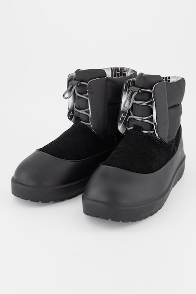 UGG Ghete cu garnituri din piele intoarsa Classic Maxi Toggle Femei