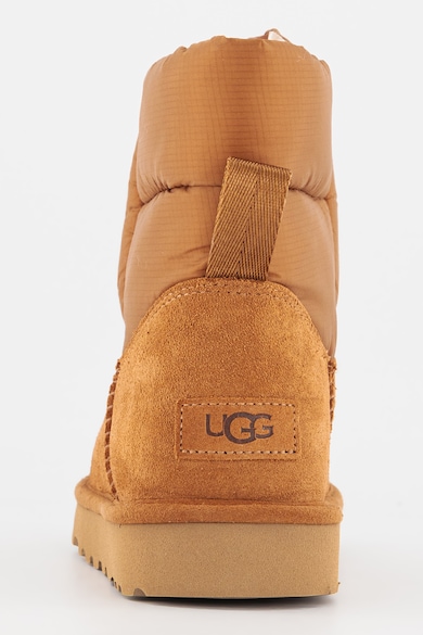 UGG Ghete cu garnituri din piele intoarsa Classic Maxi Toggle Femei