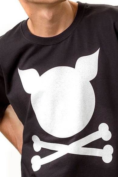 PORC Унисекс памучна тениска с лого Жени